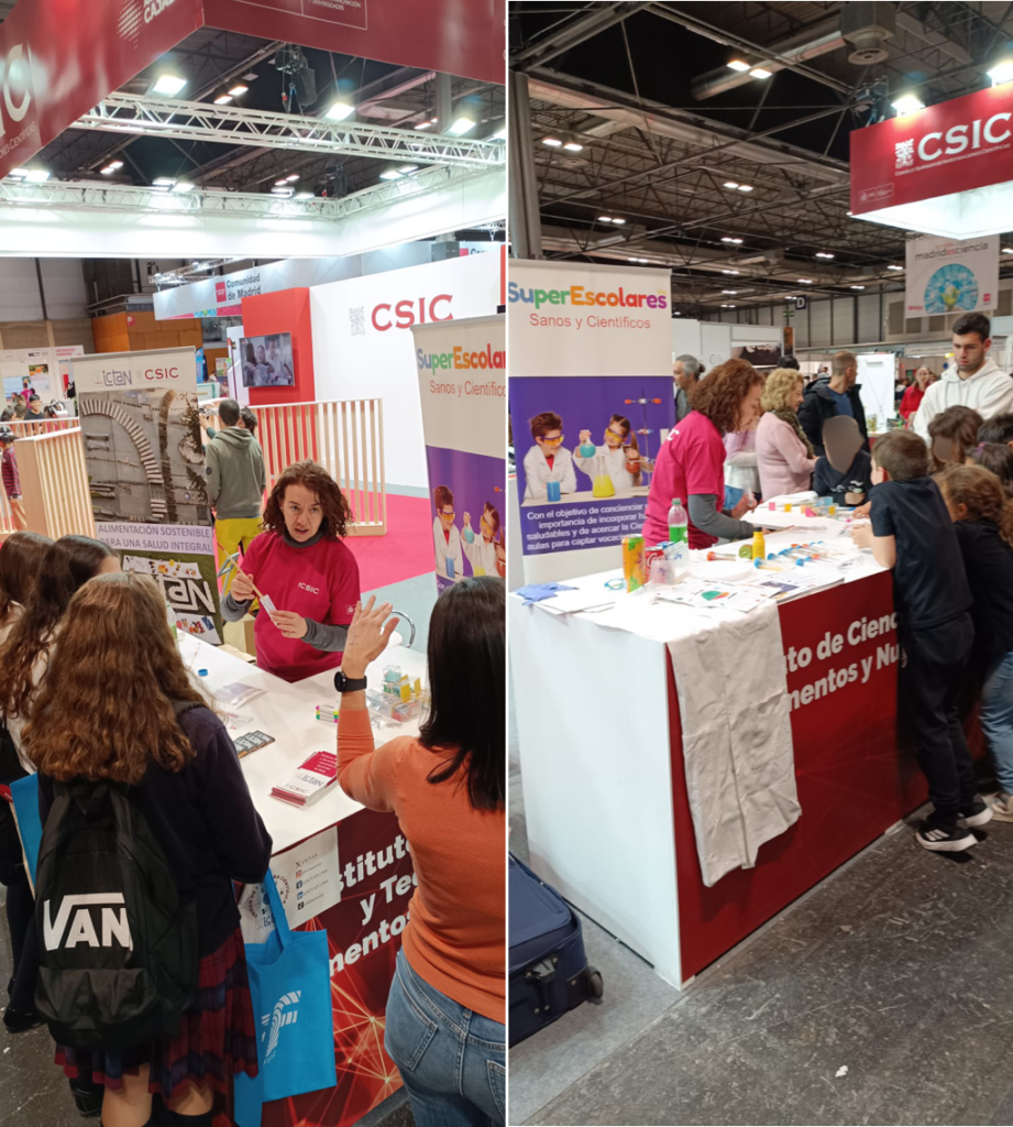 Experimentos de ciencia en MadridesCiencia SuperEscolares
