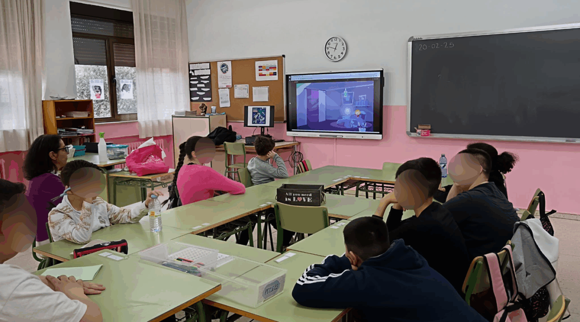 SuperEscolares visita el Colegio Juan del Enzina en Salamanca