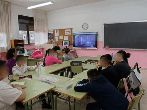 SuperEscolares visita el Colegio Juan del Enzina en Salamanca